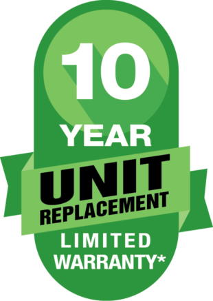 10 Year Unit Replacement Limited Warranty
